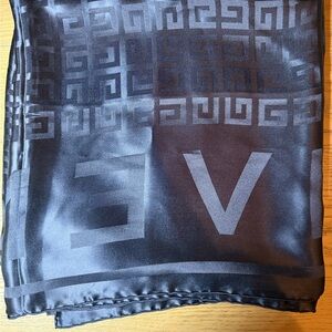 Givenchy 4G Small Silk Scarf Women's Dark Blue